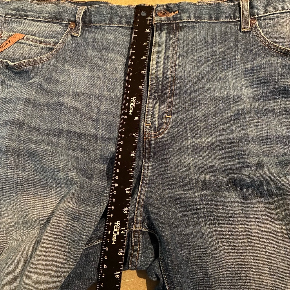 Ariat Legacy M4 Relaxed Boot Cut Men's Jeans**ALTERED**READ - Picture 11 of 16